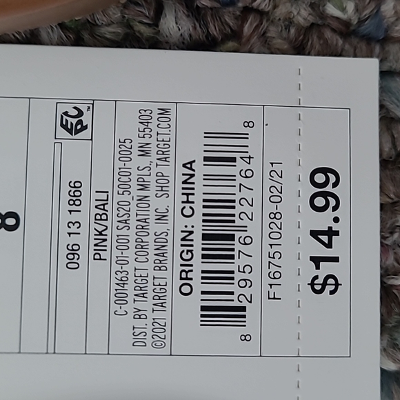 NWT Women's Shade and Shore Slip-on Sandals/Slides Sz 8 - Picture 3 of 5